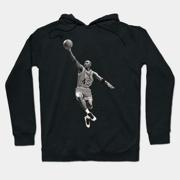 Michael Jordan B W Michael Jordan Hoodie TeePublic